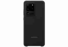 Чохол Samsung Silicone Cover для Galaxy S20 Ultra (G988) Black EF-PG988TBEGRU