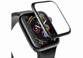 Захисне скло BASEUS Curved-screen Tempered Glass Screen Protector for Apple Watch 38mm Black (SGAPWA4-C01)