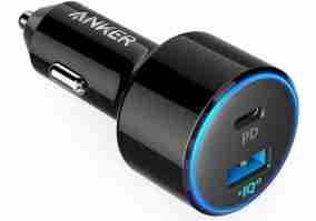 Автомобильное зарядное устройство ANKER PowerDrive PD 2 - 30W PD & 19.5W PowerIQ2.0 (Black) A2229H12