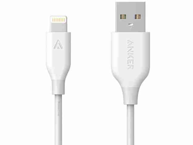 Кабель ANKER Powerline Lightning - 0.9м V3 (White) A8111H21