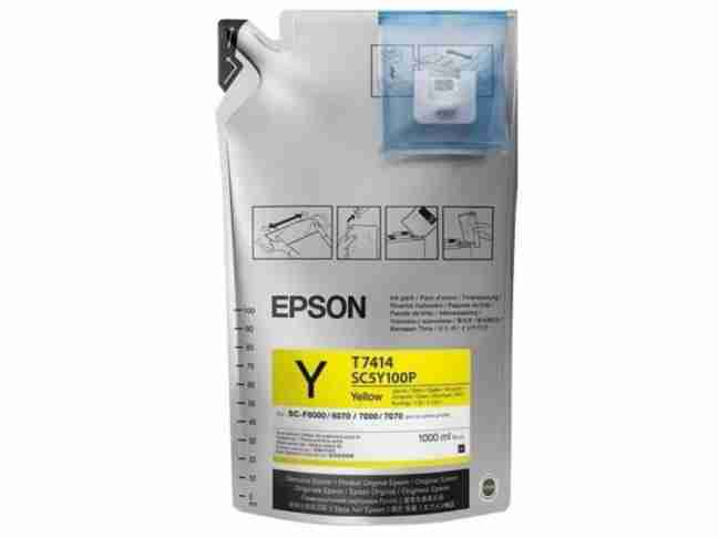 Чорнило Epson для SC-F6000/7000 UltraChrome DS Yellow (1Lx6packs) C13T741400