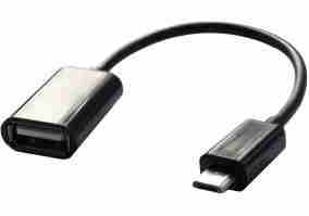 Переходник Grand-X USB OTG соединительный USB A(F)-microB (GXOTG2)