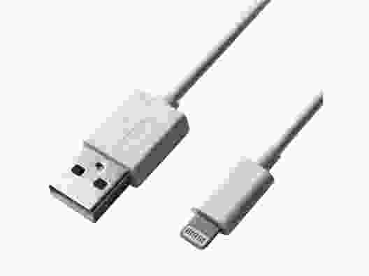 Кабель Grand-X USB-Lightning, 1м White (PL01CW), открытая упаковка