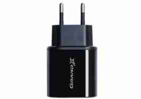 Зарядное устройство Grand-X CH15LTB USB 2.1A + cable USB Lightning Black