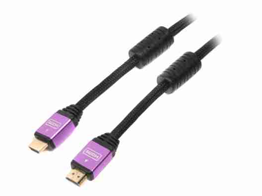 Кабель Viewcon VC-HDMI-510-5m HDMI-HDMI 5м., M/M, v1.4, ферриты, блистер