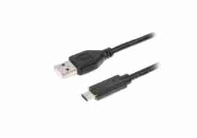 Кабель Viewcon VC-USB2-UC-001 USB 2.0 A-тато/C-тато, 1 м, преміум