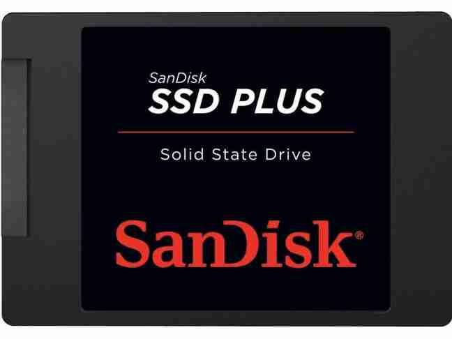 SSD накопитель SanDisk SSD Plus 120GB 2.5" SATA III TLC (SDSSDA-120G-G25)