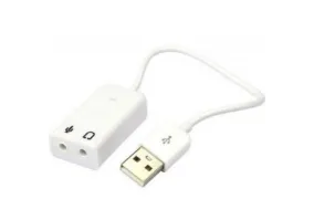 Звукова плата Dynamode C-Media USB 8 3D RTL (USB-SOUND7-WHITE)