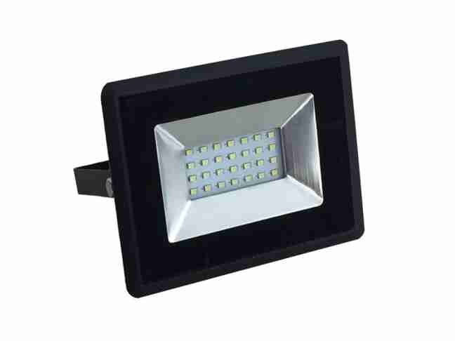 Прожектор V-TAC LED 20W, SKU-5946, E-series, 230V, 3000К, черный 3800157625395