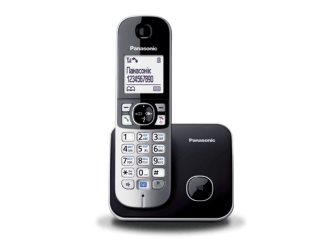 Радіотелефон Panasonic Black KX-TG6811UAB