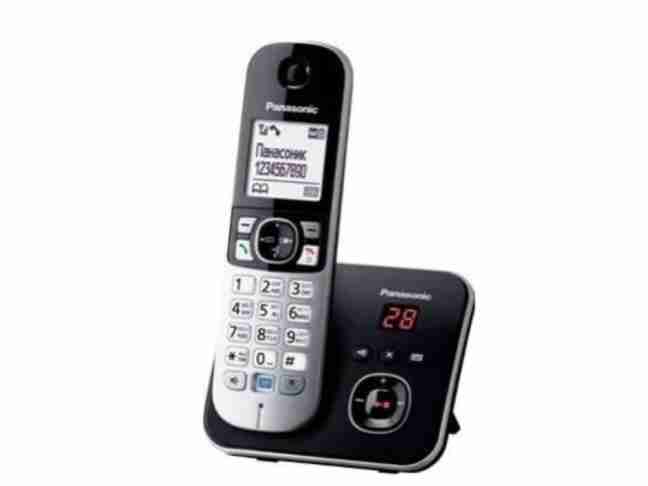 Радіотелефон Panasonic Black KX-TG6821UAB