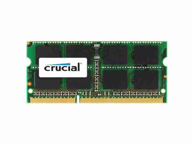 Модуль памяти Crucial 4 GB SO-DIMM DDR3L 1600 MHz (CT4G3S160BM)