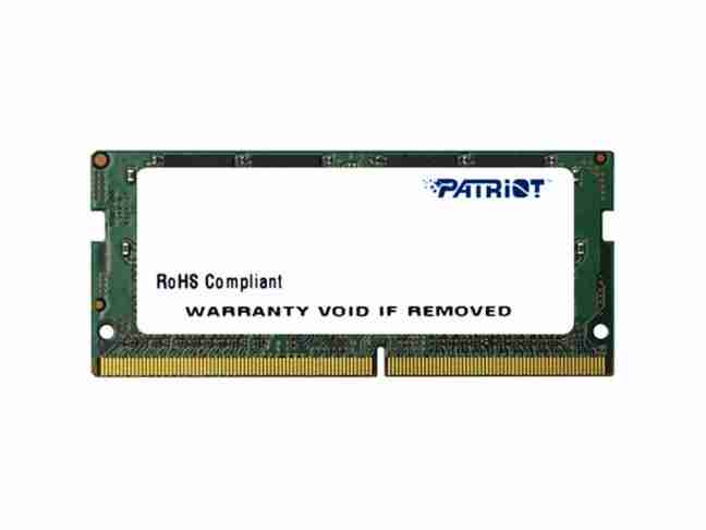 Модуль пам'яті Patriot 4 GB SO-DIMM DDR4 2400 MHz (PSD44G240082S)