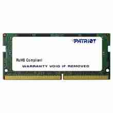 Модуль пам'яті Patriot 8 GB SO-DIMM DDR4 2666 MHz Signature Line (PSD48G266681S)