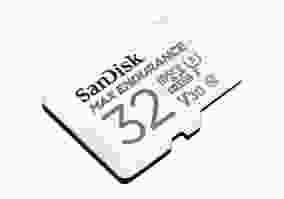 Карта памяти SanDisk 32 GB microSDHC Max Endurance UHS-I U3 V30 + SD adapter (SDSQQVR-032G-GN6IA)