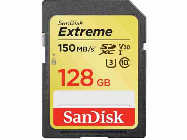 Карта пам'яті SanDisk 128 GB SDXC UHS-I U3 Extreme (SDSDXV5-128G-GNCIN)