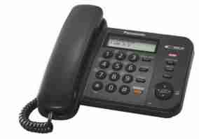 Телефон шнуровой Panasonic Black KX-TS2356UAB