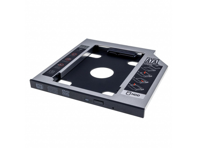 Фрейм-переходник Grand-X HDD 2,5'' SATA2/SATA3 Slim 9,5mm (HDC-24С)