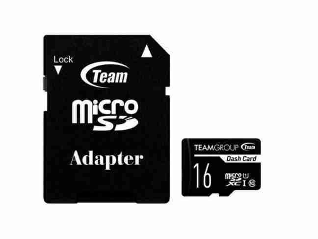 Карта памяти Team 16 GB microSDHC Class 10 UHS-I Dash Card + SD Adapter TDUSDH16GUHS03