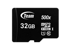 Карта памяти Team 32 GB microSDHC UHS-I + SD Adapter (TUSDH32GCL10U03)