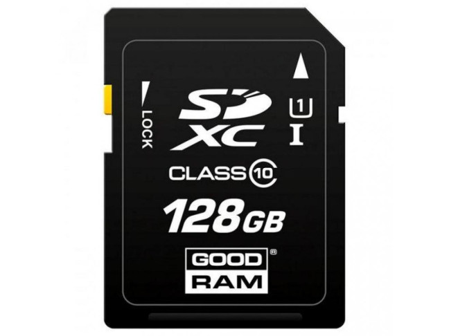 Карта пам'яті GOODRAM 128 GB SDXC Class 10 UHS-I (S1A0-1280R11)