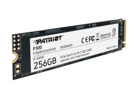 SSD накопитель Patriot 256GB  P300 M.2 2280 PCIe NVMe 3.0 x4 TLC (P300P256GM28)