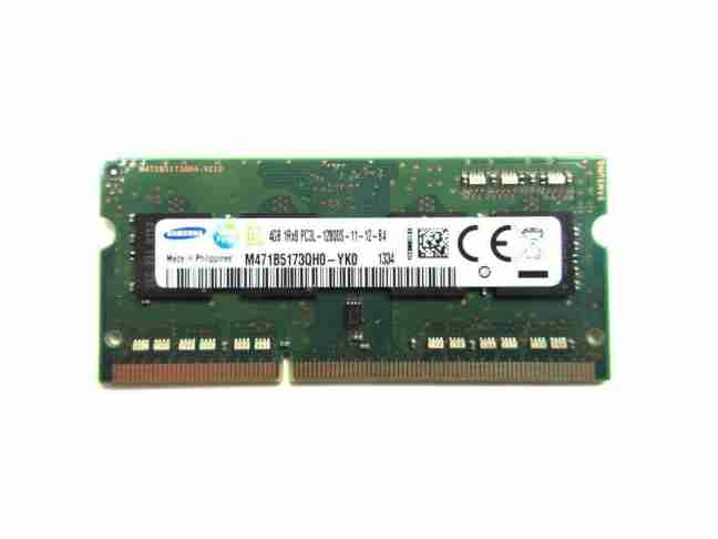 Модуль памяти Samsung 4 GB SO-DIMM DDR3L 1600 MHz (M471B5173QH0-YK0)