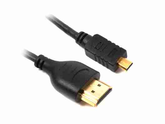 Кабель Viewcon VD 058 1,8м HDMI-micro HDMI (A to D) 1.8m, блистер