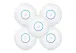 Точка доступу Ubiquiti UniFi UAP-AC-PRO-5 5-pack(AC1750, 22dBm, 2xGE PoE, немає адаптерів живлення)