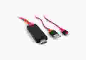 Кабель Cablexpert Lightning - HDMI 1.8m Red (CC-LMHL-01)