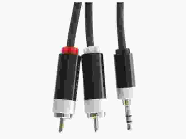 Кабель Belkin (jack 3.5мм-M/RCA-Mx2) ProHD 1000 2м AV10066QP2M