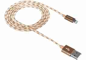 Кабель Canyon USB - Lightning 1м, Gold (CNE-CFI3GO)