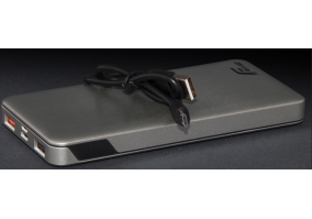 Зовнішній акумулятор (Power Bank) Frime 10000mAh QC3.0 Silver Grey (FPB1033QCD.SG)