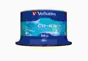 Диски CD-R Verbatim (43351) 700 MB/80 min 52x Extra (50 pcs Cake Box)