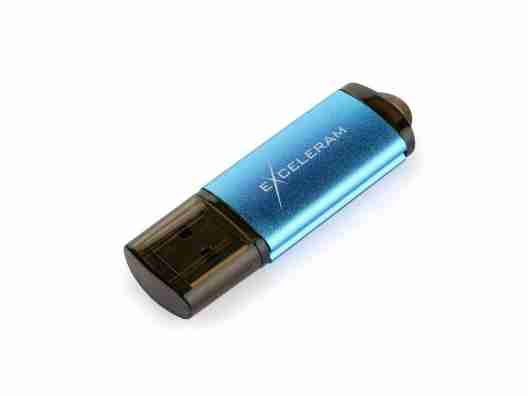 USB флеш накопитель Exceleram 8GB A3 Series Blue USB 2.0 (EXA3U2BL08)