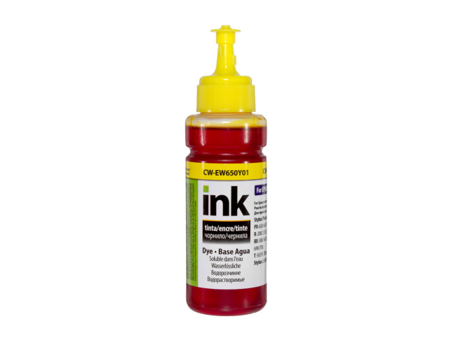 Чернила ColorWay для Epson EW650 Y Dye-based 100 ml (CW-EW650Y01)