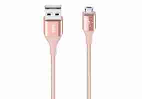 Кабель Belkin DuraTek Mixit USB-A - MicroUSB, 2.4A, 1.2m, rose gold F2CU051BT04-C00