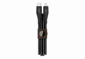 Кабель Belkin DuraTek Plus USB-C - Lightning, 1.2m, black F8J243BT04-BLK