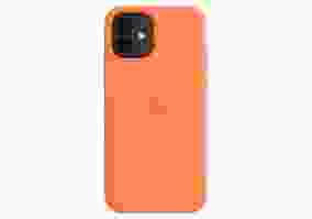 Чохол Apple Silicone Case with MagSafe for iPhone 12 Original Kumquat (MHKY3) ДУБЛЬ