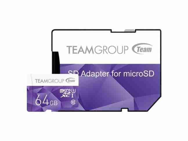 Карта пам'яті Team 64 GB microSDXC Class 10 UHS-I + SD Adapter (TCUSDX64GUHS41)