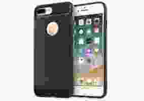 Чохол Laudtec для  iPhone 8 Plus Carbon Fiber (Black) (LT-AI8PB)