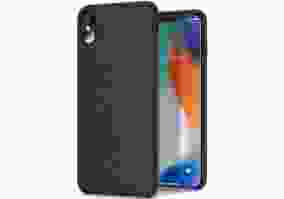 Чохол Laudtec для iPhone X liquid case (black) (LT-IXLC)