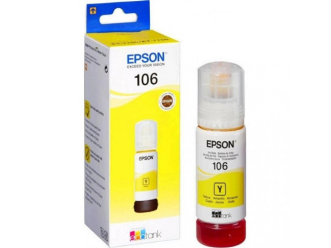 Чернила Epson 106 C13T00R440 Yellow