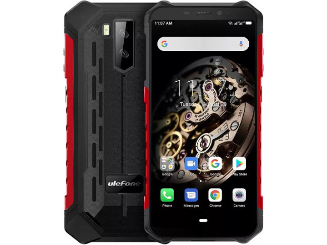 Смартфон UleFone Armor X5 3/32GB Black-Red