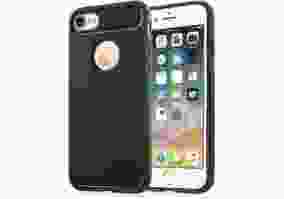 Чохол Laudtec для Apple iPhone 7 Carbon Fiber (Black) (LT-AI7B)