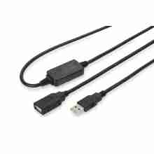 Кабель Digitus DA-73100-1 USB 2.0 активный удлинитель