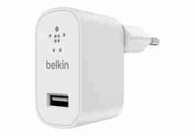 Мережевий зарядний пристрій Belkin Mixit Premium 2.4Amp White (F8M731vfWHT)