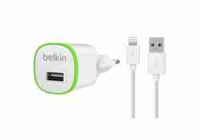 Зарядний пристрій Belkin (F8M710vf04-WHT) USB Micro Charger (220V + microUSB сable, USB 1Amp)