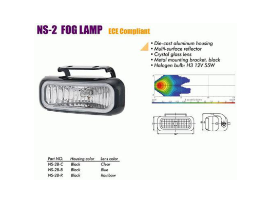 Дополнительные фары Sirius NS-2 B-C