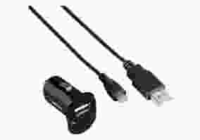 Кабель Hama 1А + кабель micro USB 1.4м black 00173614